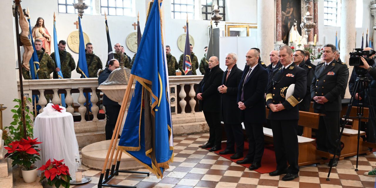 ZADAR: Misno slavlje na 31. godišnjicu oslobodilačke akcije ‘Maslenica’ u crkvi sv. Šime