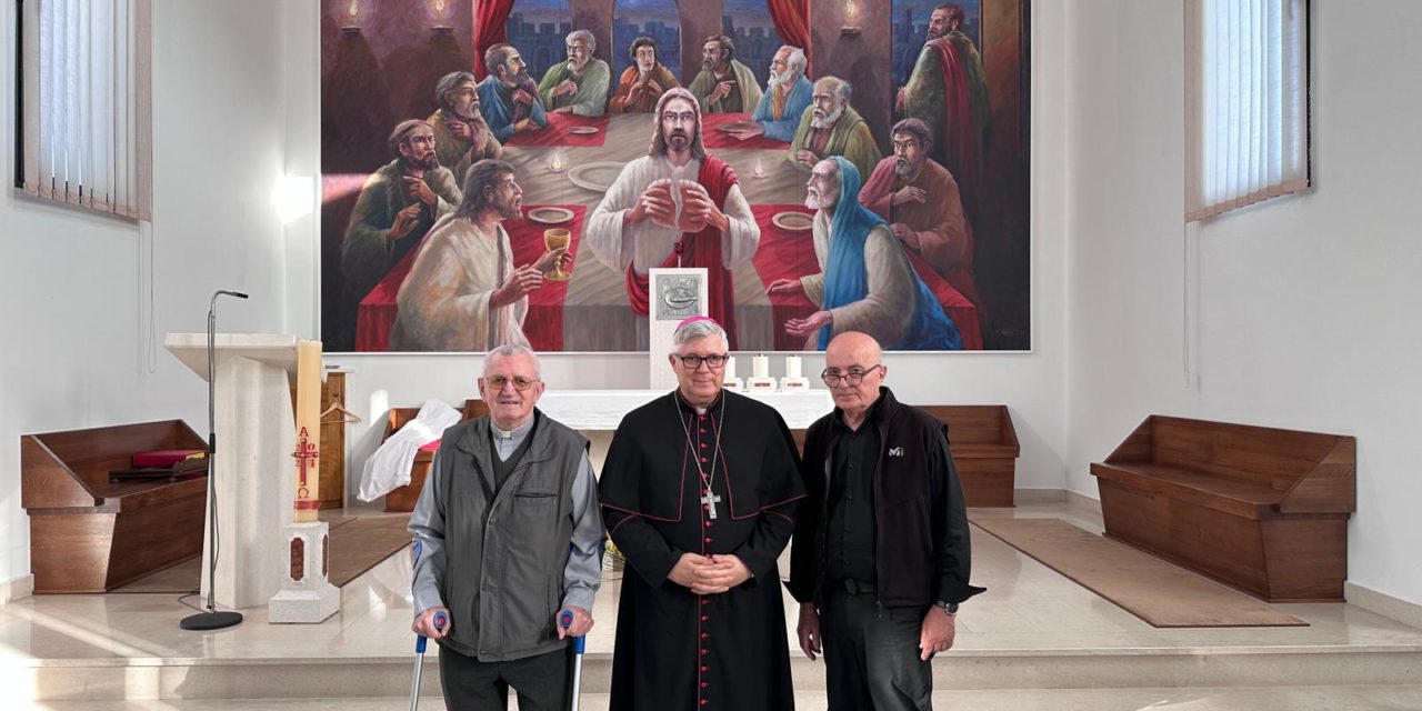 PRIDRAGA: Nadbiskup Zgrablić pohodio župnu crkvu Gospe od Ružarija