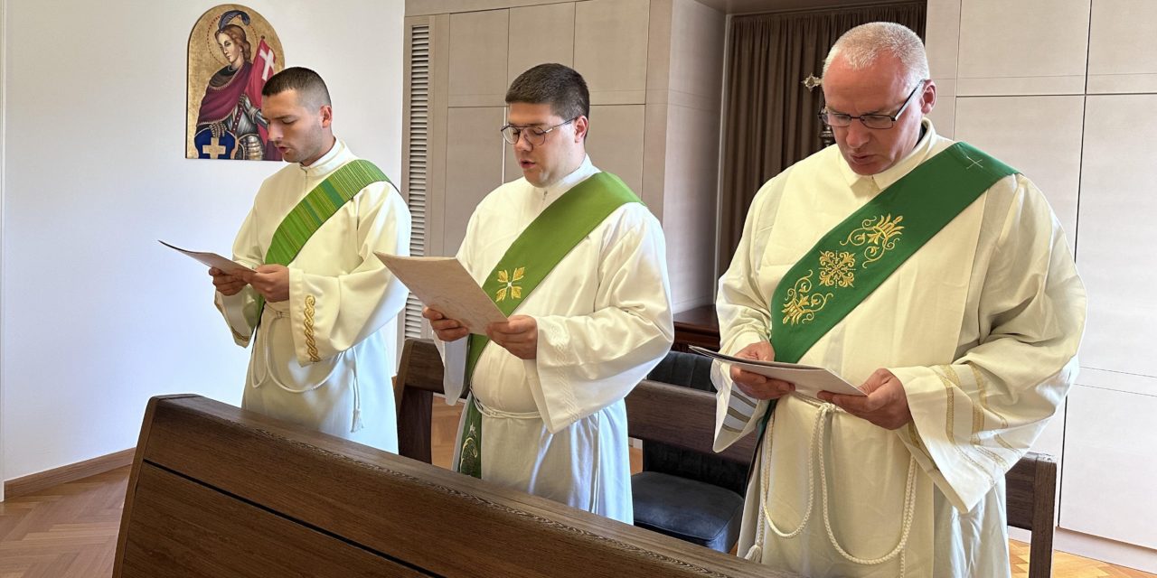 ZADAR: Ispovijest vjere i prisega vjernosti trojice đakona Zadarske nadbiskupije ususret svećeničkom ređenju