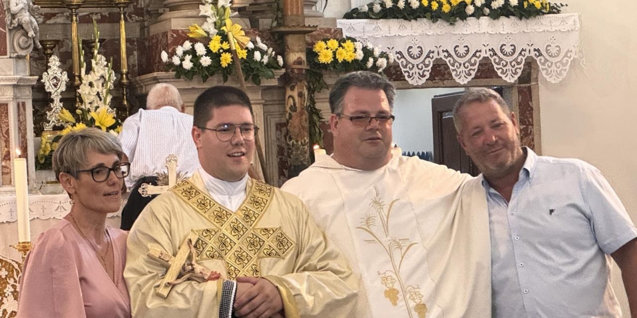 KALI: Don Tin Vidov proslavio mladu misu u svojoj rodnoj župi sv. Lovre