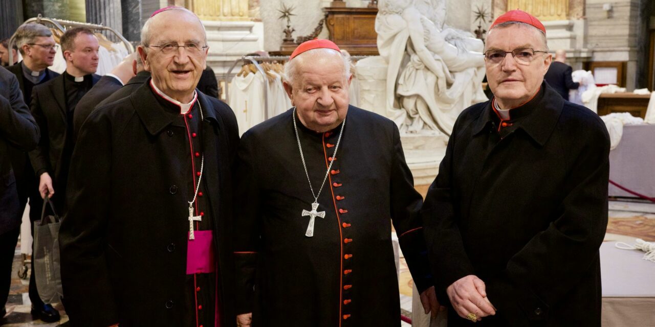 VATIKAN: Nadbiskup Želimir Puljić i kardinal Josip Bozanić sudjelovali na misi povodom 20. obljetnice preminuća sv. Ivana Pavla II.