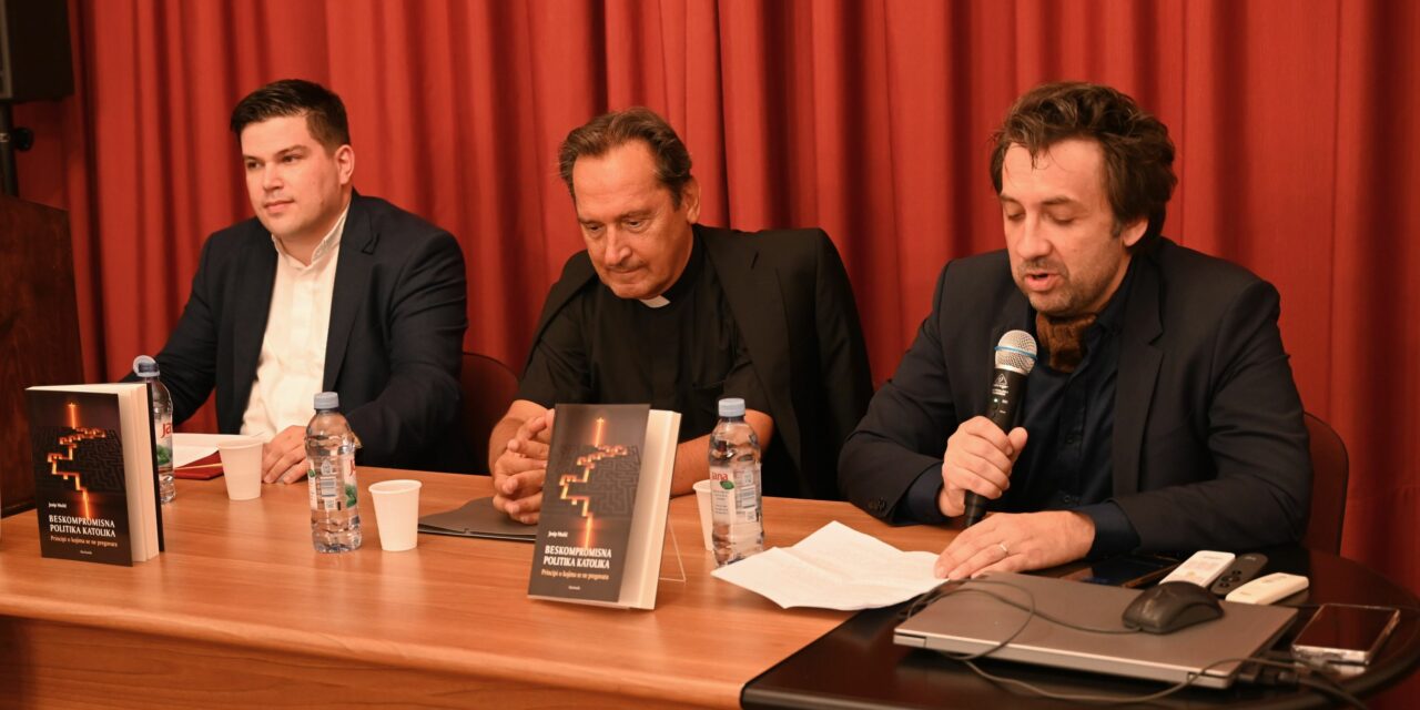 ZADAR: Predstavljena knjiga ‘Beskompromisna politika katolika – Principi o kojima se ne pregovara’