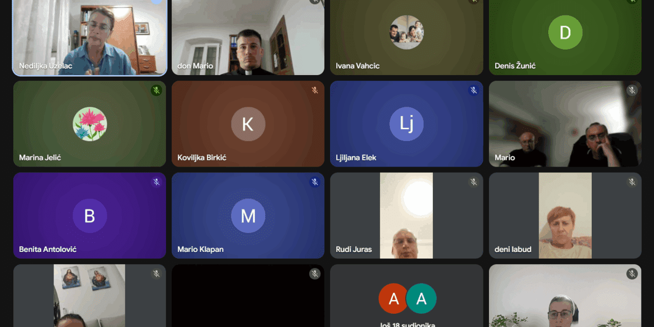 ZADAR: Održan online formativni susret za župne katehete Zadarske nadbiskupije