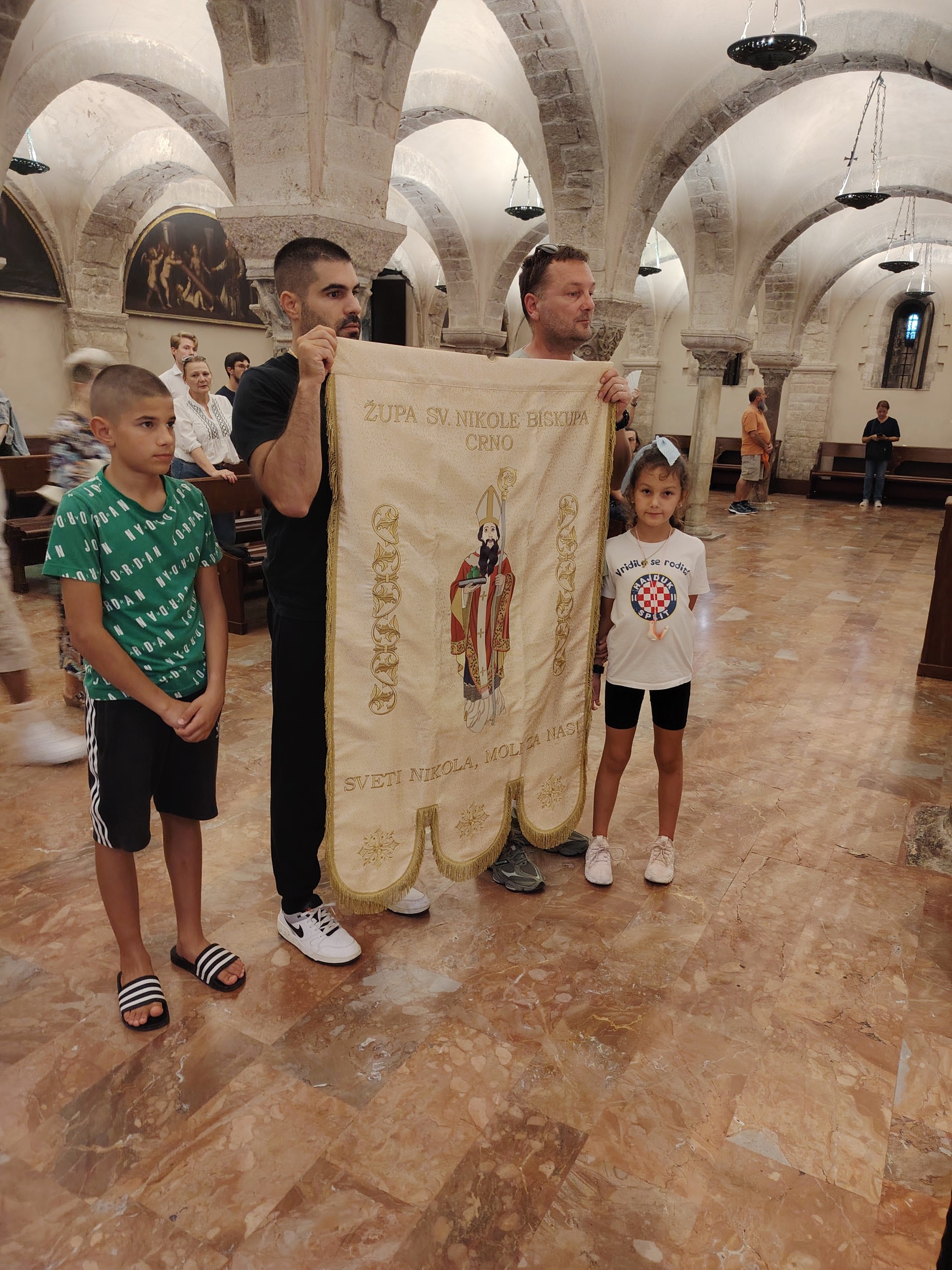 Blagoslov novog barjaka Sv. Nikole