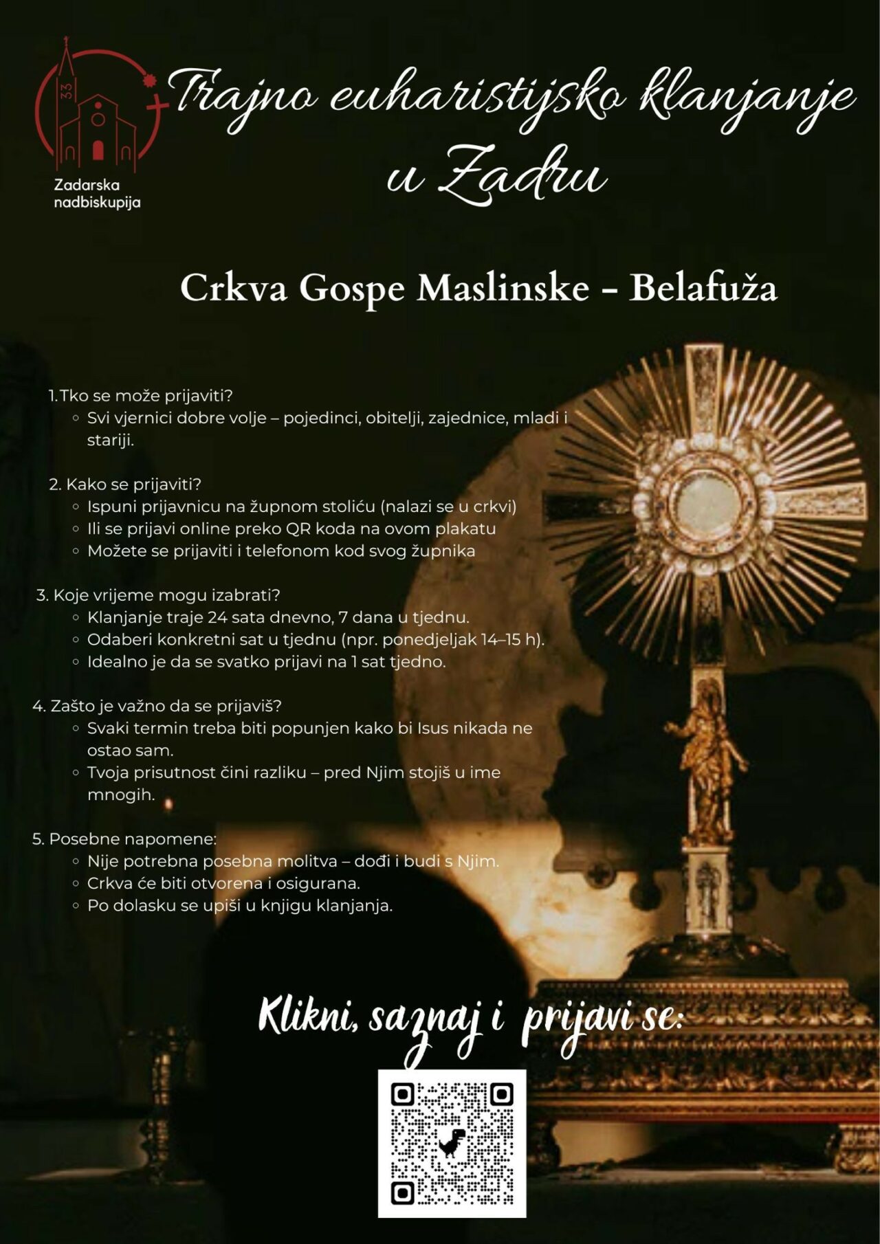 Klanjanje Plakat