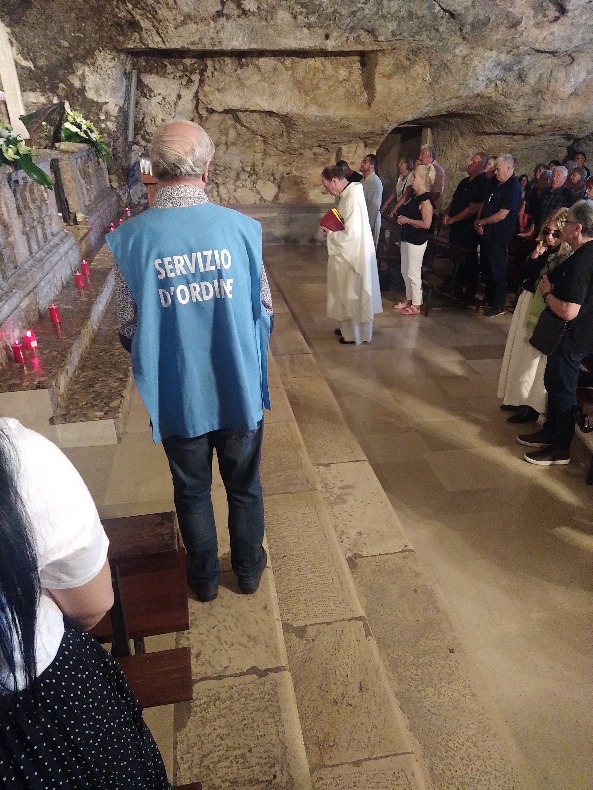 Naklon na kraju mise u Garganu