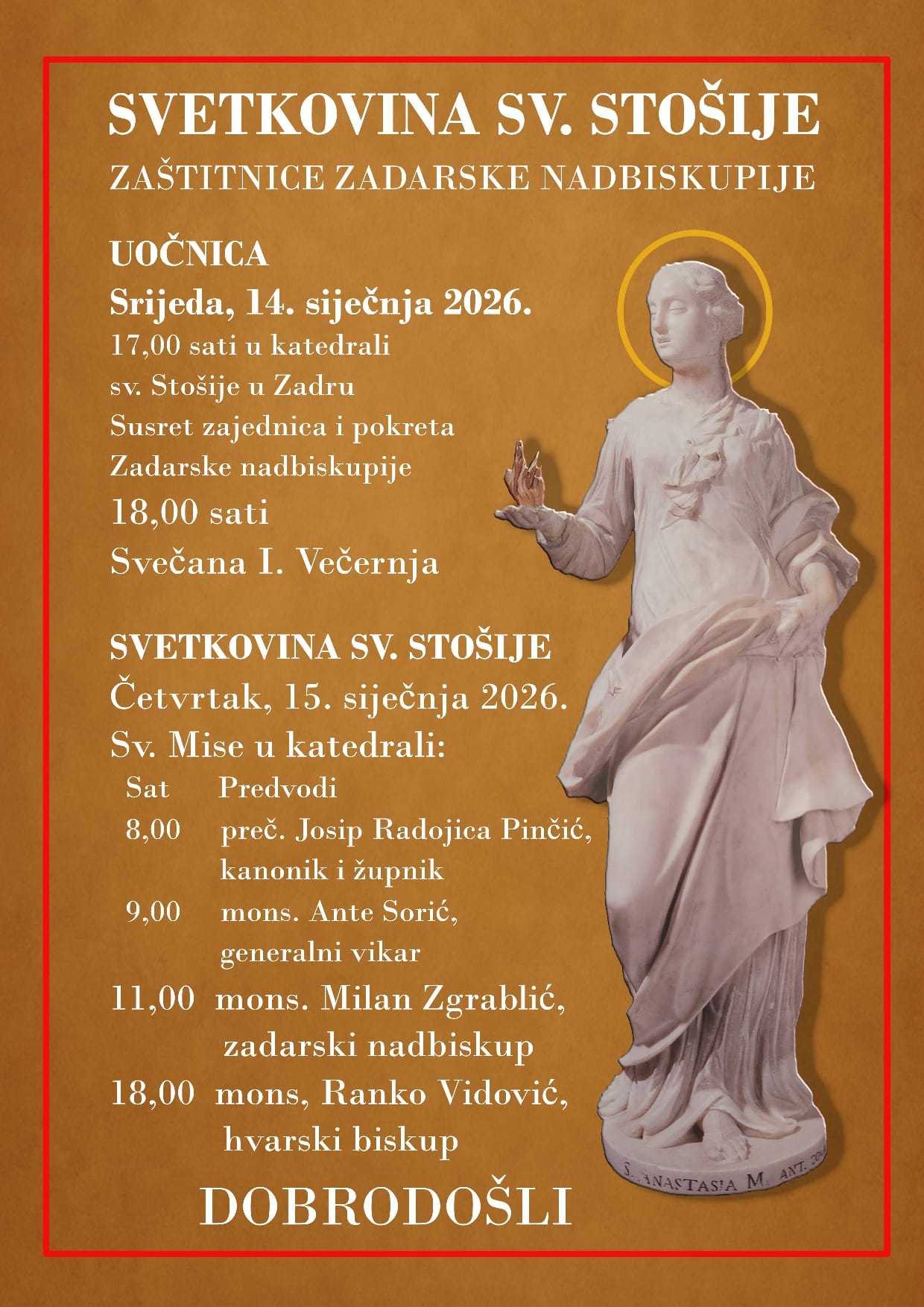 sv. Stošija Blagdan