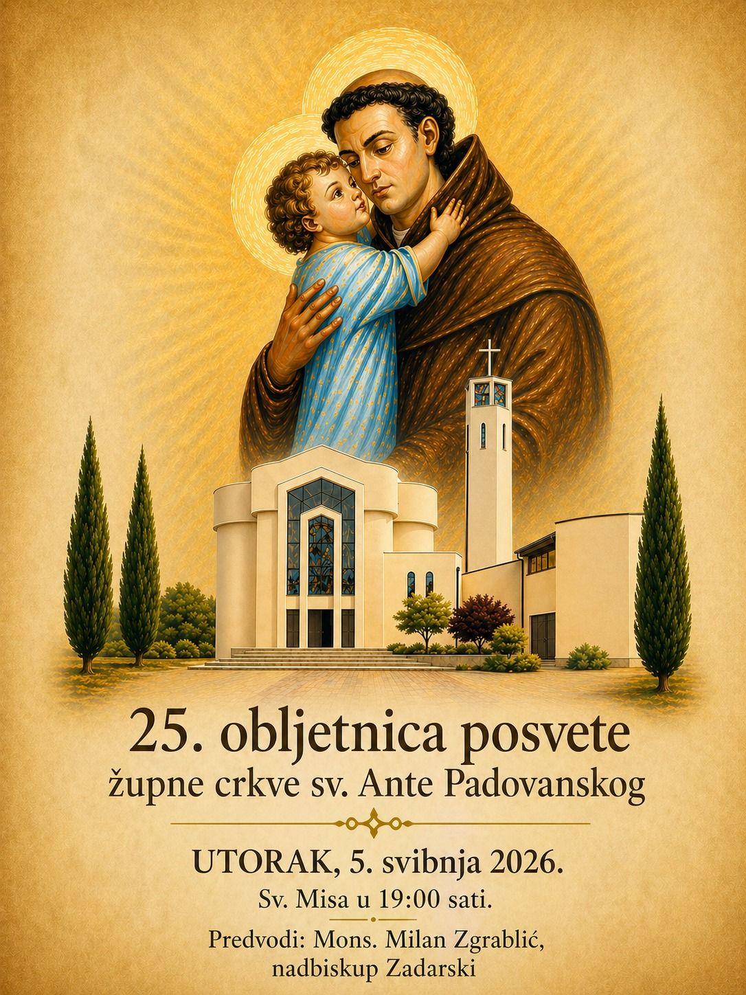 sv. Ante, Smiljevac