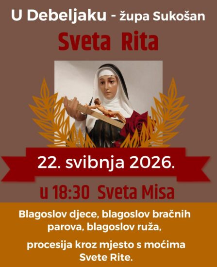sv. Rita Plakat