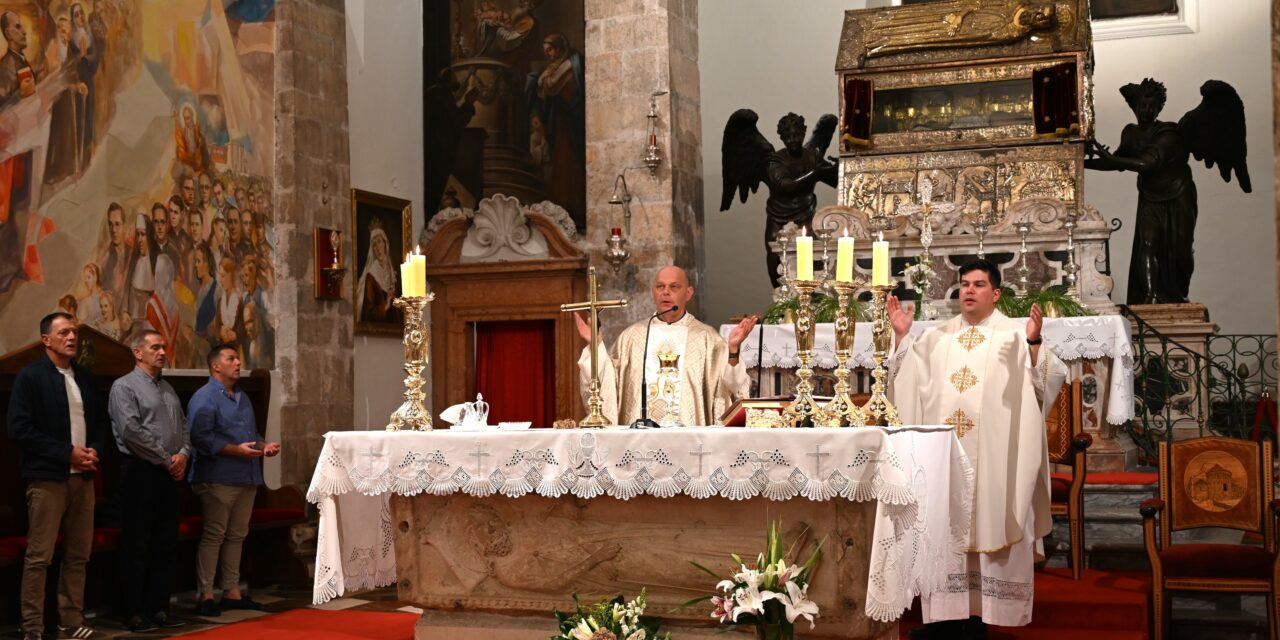 ZADAR: Počela devetnica sv. Šimi u svetištu sv. Šime u Zadru